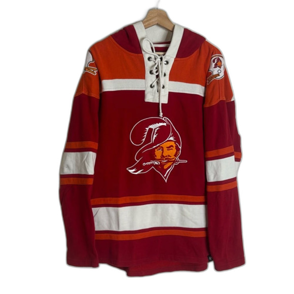 TAMPA BAY BUCCANEERS 47 LACER HOODIE pullover sports Bucs soft football S - Picture 1 of 10
